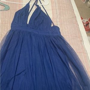 Royal Blue prom dress